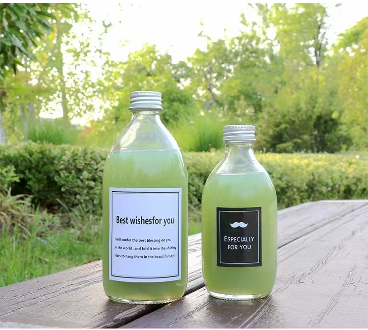 350ml 500ml  Glass Juice Bottles