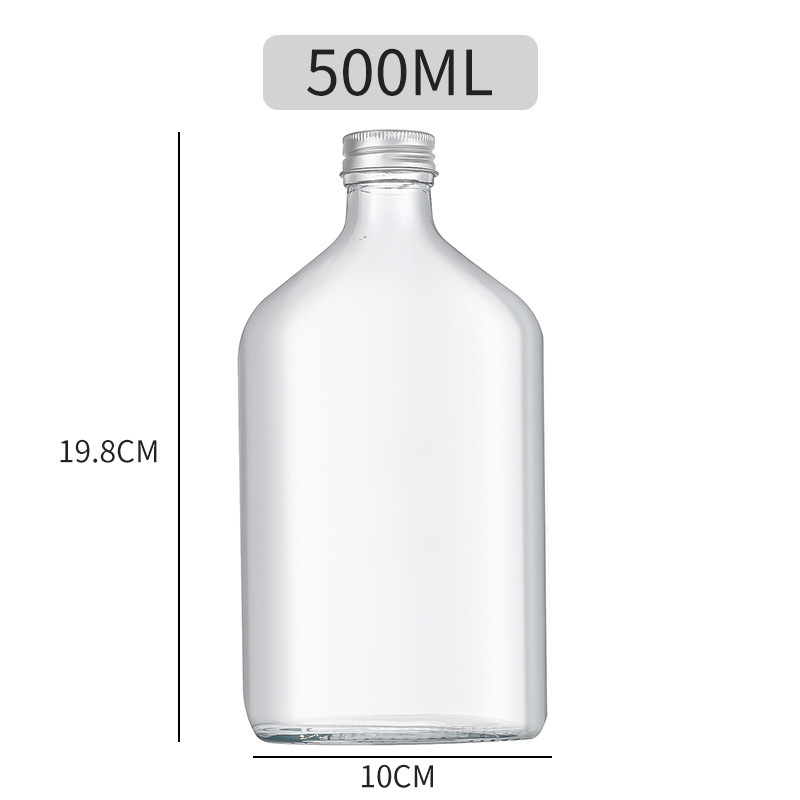 50ml 100ml 200ml 250ml 350ml 500ml  Glass Juice Bottles