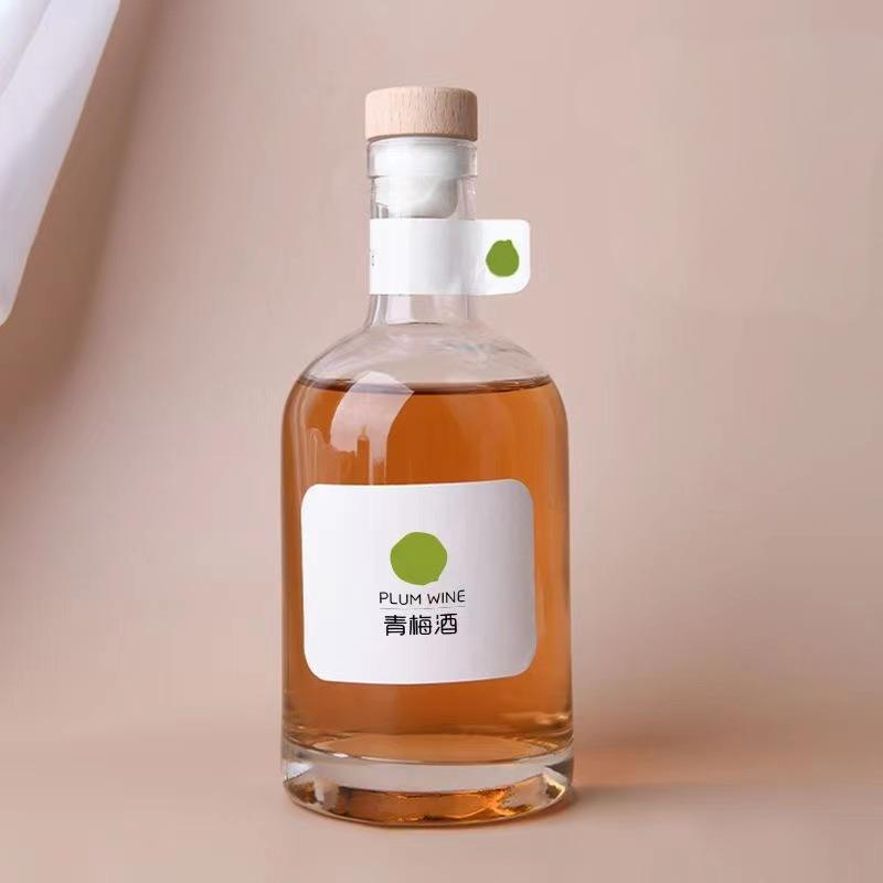 100ml 200ml 375ml 500ml  750ml 1000ml Glass Spirits Bottles
